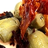 Alcachofas con jamón.