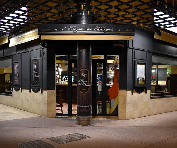 Fachada de El Bigote del Marqués.